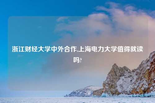 浙江财经大学中外合作,上海电力大学值得就读吗?