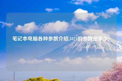 笔记本电脑各种参数介绍,3421的参数是多少?