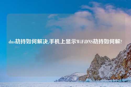 dns劫持如何解决,手机上显示WiFiDNS劫持如何解?