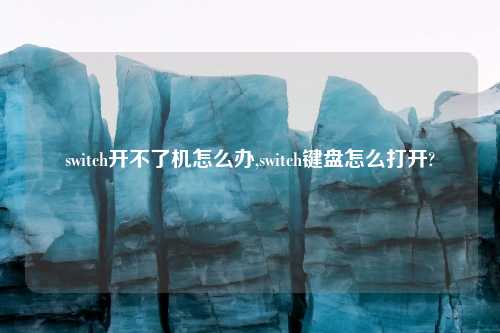 switch开不了机怎么办,switch键盘怎么打开?
