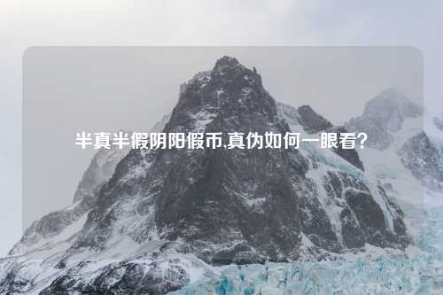 半真半假阴阳假币,真伪如何一眼看？